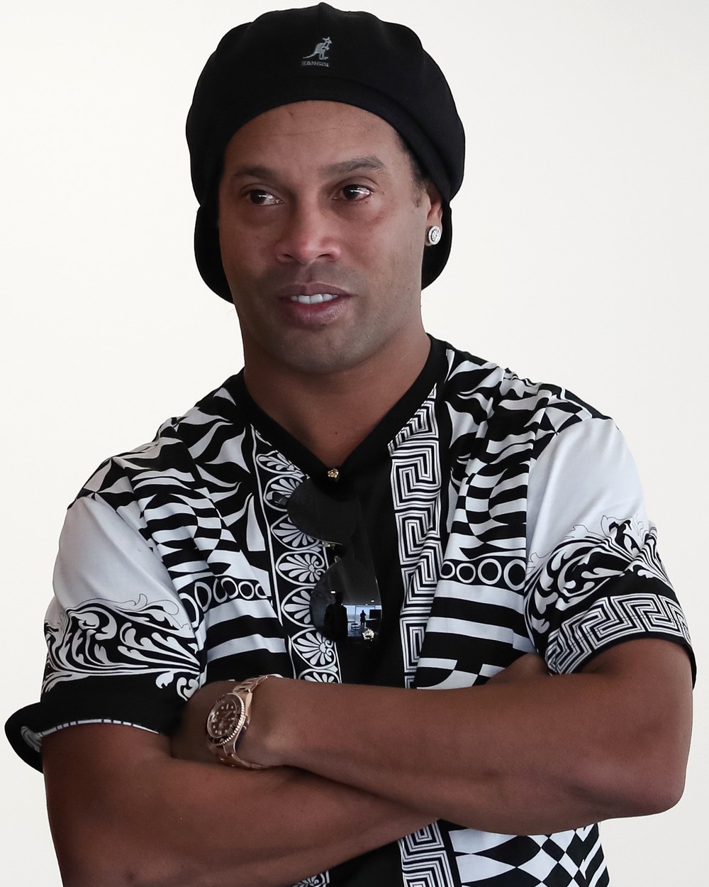 Photograph of the football legend Ronaldinho