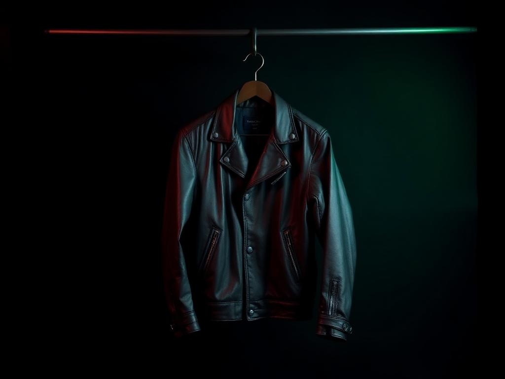Studio photograph of a film wardrobe jacket